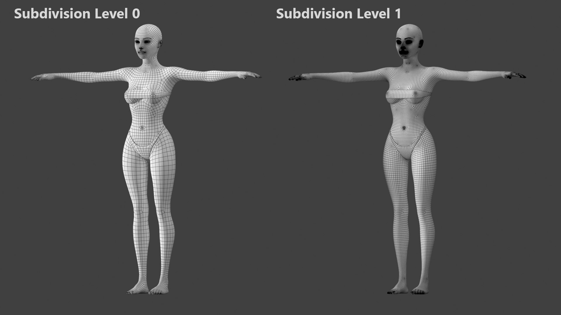 T-pose 3D models - Sketchfab