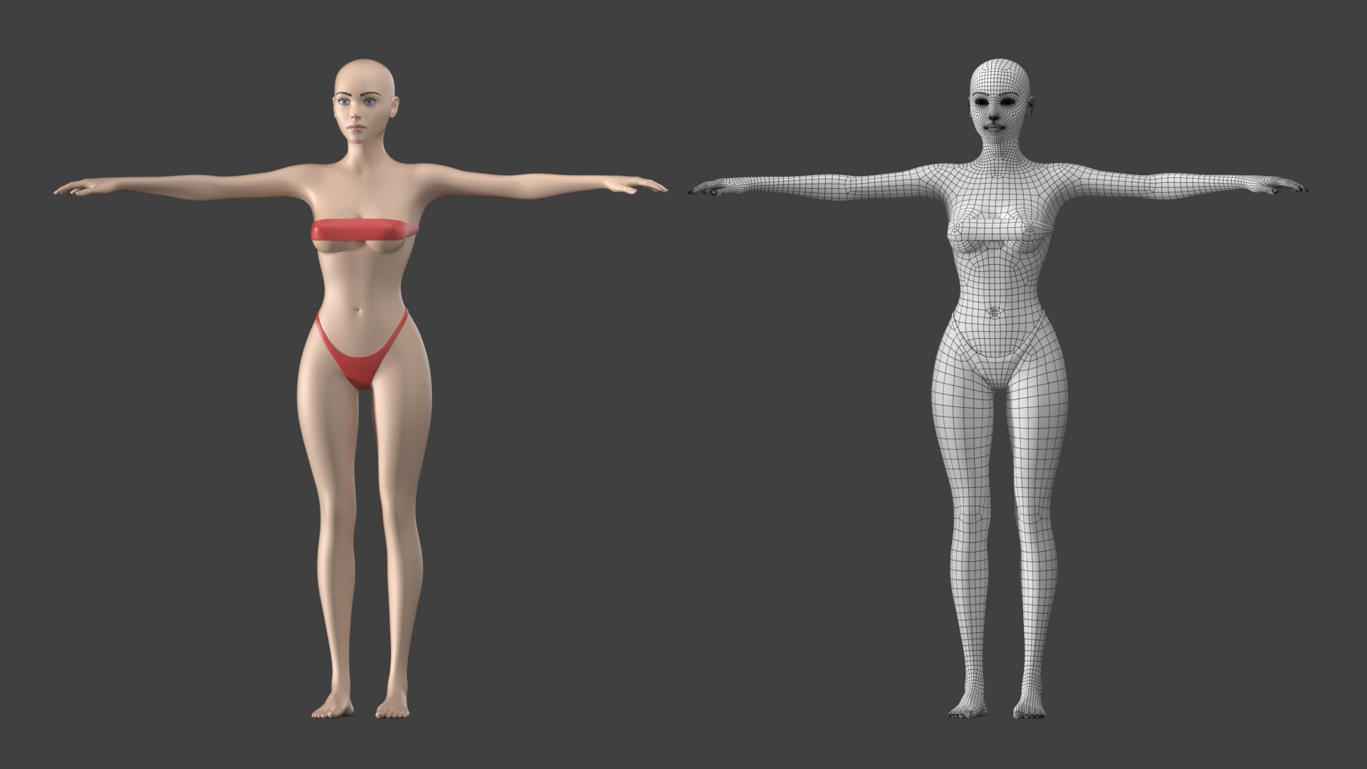 Characters T Pose 3D Models download - Free3D