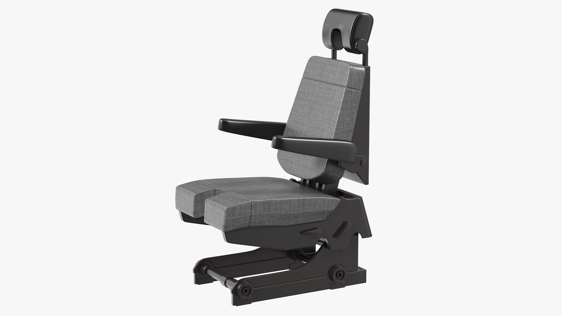 Pilot Seat 3D model preview