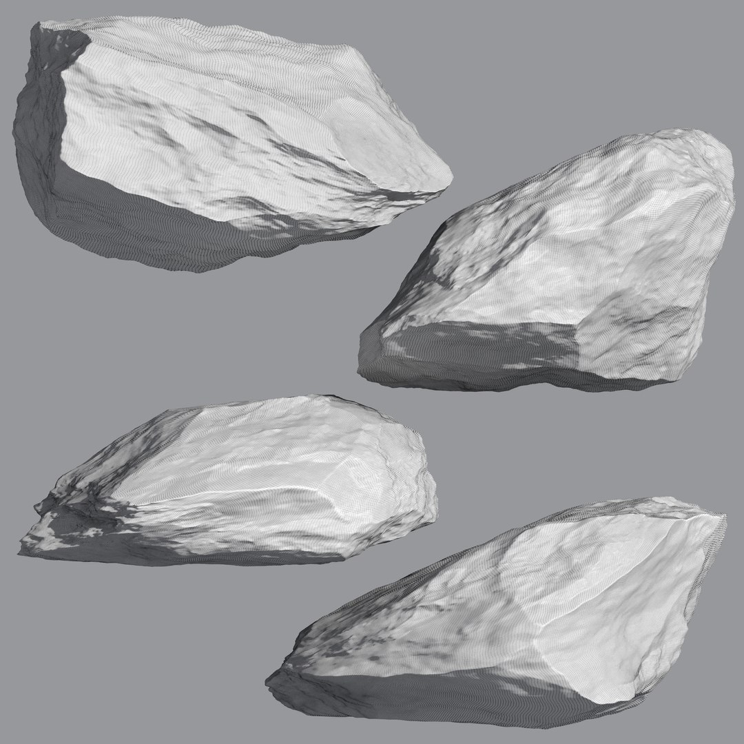 3D Stone Set 3 C model - TurboSquid 1896189