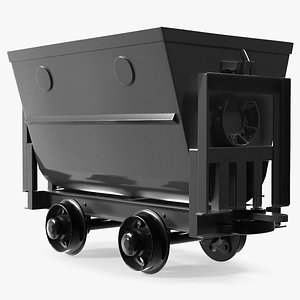 Mining Rail Cart Black New