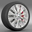 Honda Legend Hybrid rueda 2015