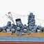 日本战列舰MUSASHI 1942