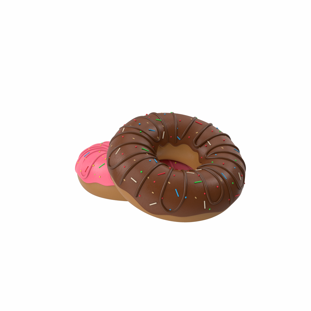 3D Donuts - TurboSquid 2229294