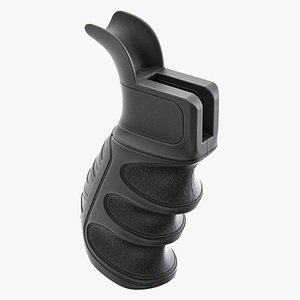 Pistol grip AR15 - High-poly 3D model 3D model