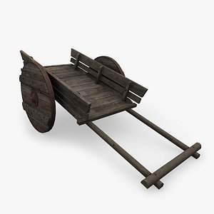 3d max medieval cart