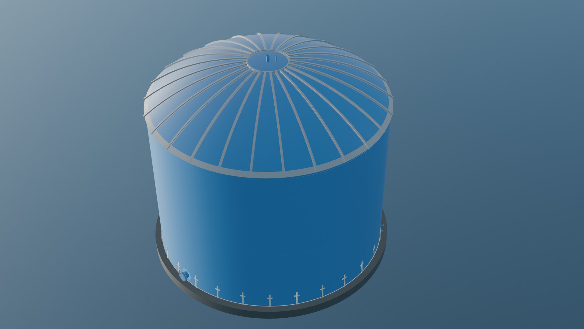 Storage Tank Model - TurboSquid 2217653