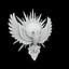 Phoenix and Sun Pendant 3D Printable Model