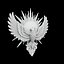 Phoenix and Sun Pendant 3D Printable Model