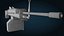 Ametralladora pesada LTMachineGunLowpolyGameReady - Low Poly - Game Ready - PBR
