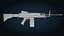 Ametralladora pesada LTMachineGunLowpolyGameReady - Low Poly - Game Ready - PBR