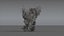 3D Ground Explosion Trails 02 - vdb model