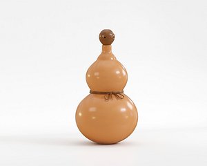 3D model Gourd calabash 3d Model