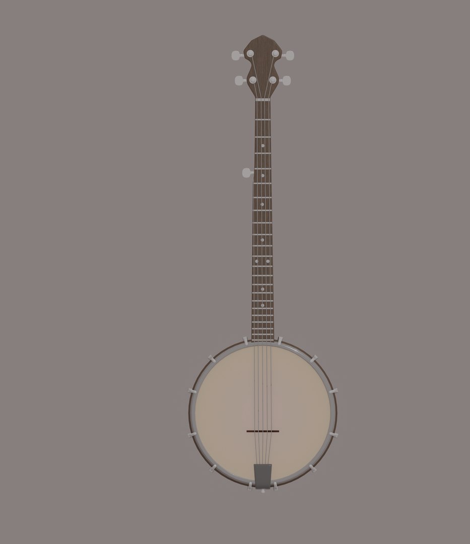 Banjo Music Instrument Model - TurboSquid 1664010