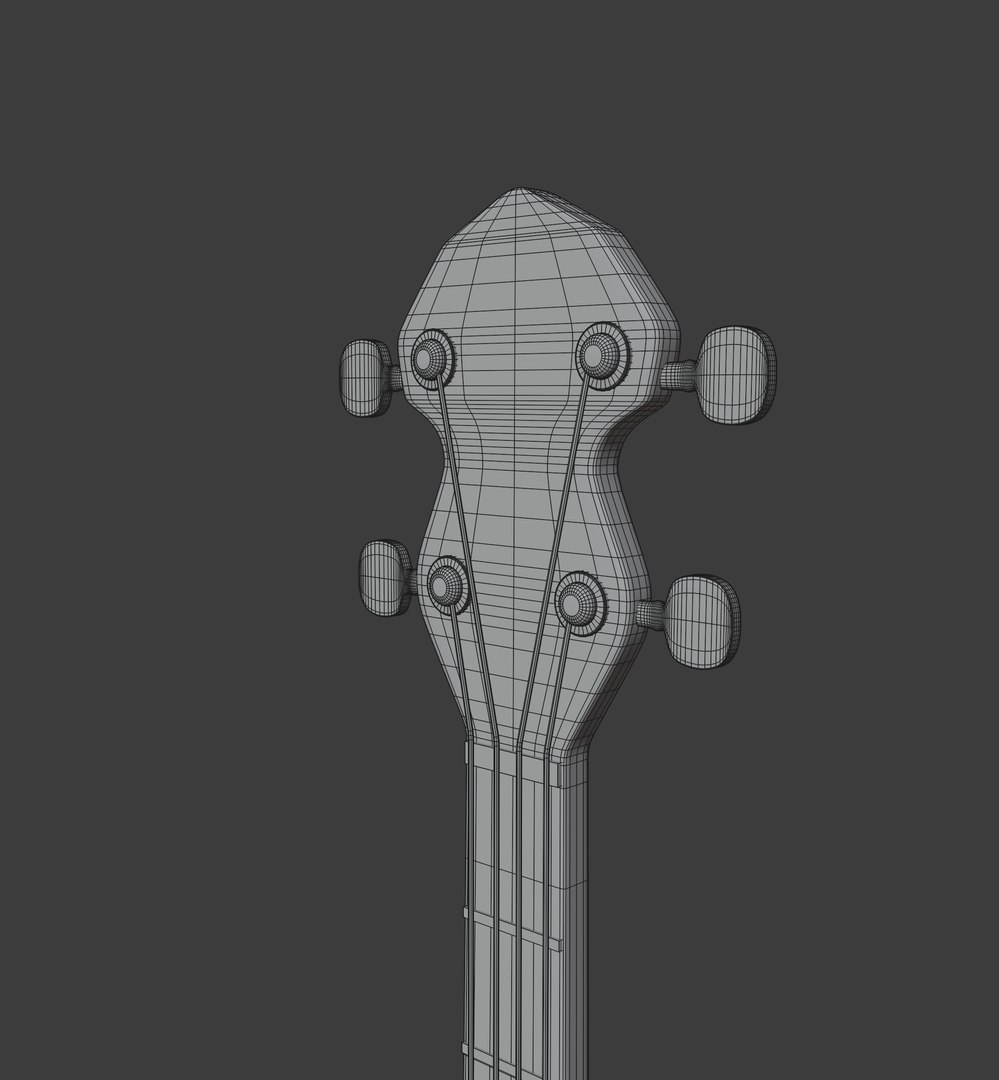 Banjo Music Instrument Model - TurboSquid 1664010