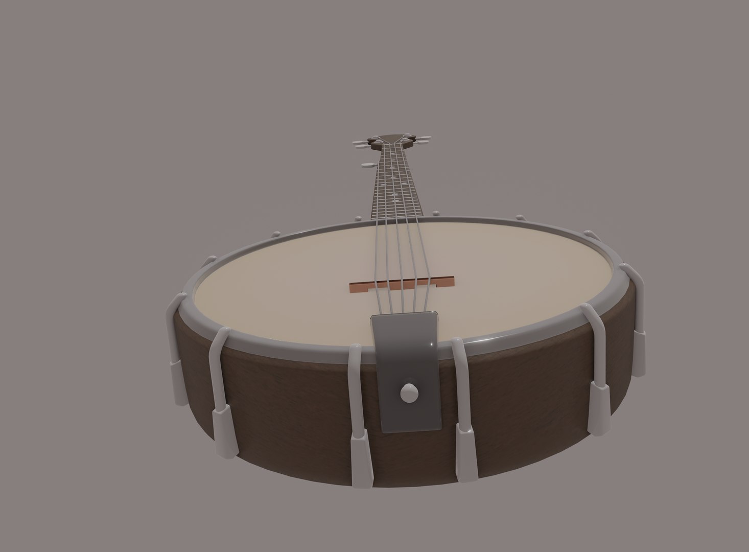 Banjo Music Instrument Model - TurboSquid 1664010