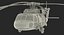 rigged military helicopters 3D model