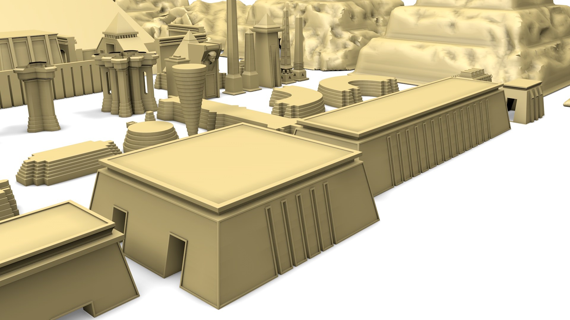 Ancient Egypt Game Assets 3D Model - TurboSquid 2156795