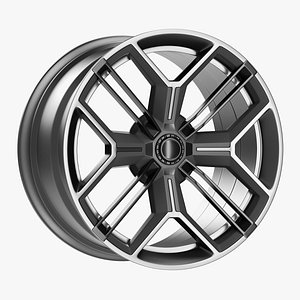 3D volvo polestar 6 LA Concept edition rim model