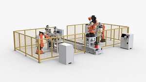 3D Robotic Automatic Welding System Unit