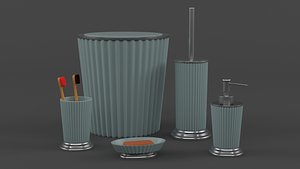 3D Bathroom Products model