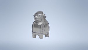 Cow Bottle 3D