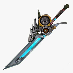 3D Fantasy sword 8