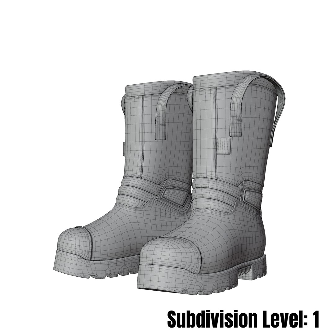 3D Firefighter Boots https://p.turbosquid.com/ts-thumb/hl/9UEyk4/az/13/png/1761033268/1920x1080/fit_q87/263488334be5c3254de3a7aa868564d3a5382e73/13.jpg