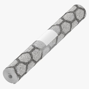 Rolled Rug Blank and Generic Label(1)