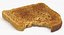 Bread Toast White 01 Bitten