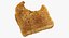 Bread Toast White 01 Bitten