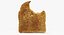 Bread Toast White 01 Bitten