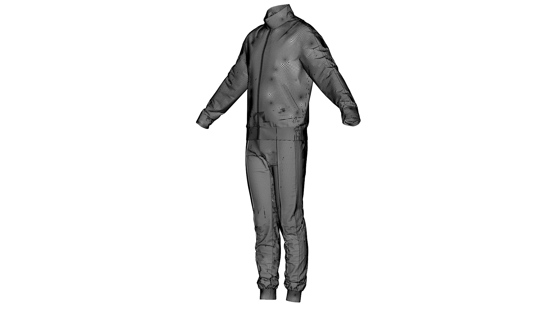 3D Model Mens - Training Outfit - TurboSquid 2346262
