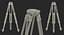 3D Tripod Stands Collection 3