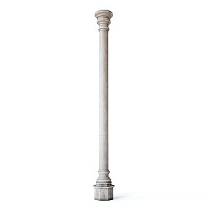3D model Throne Room Pillar