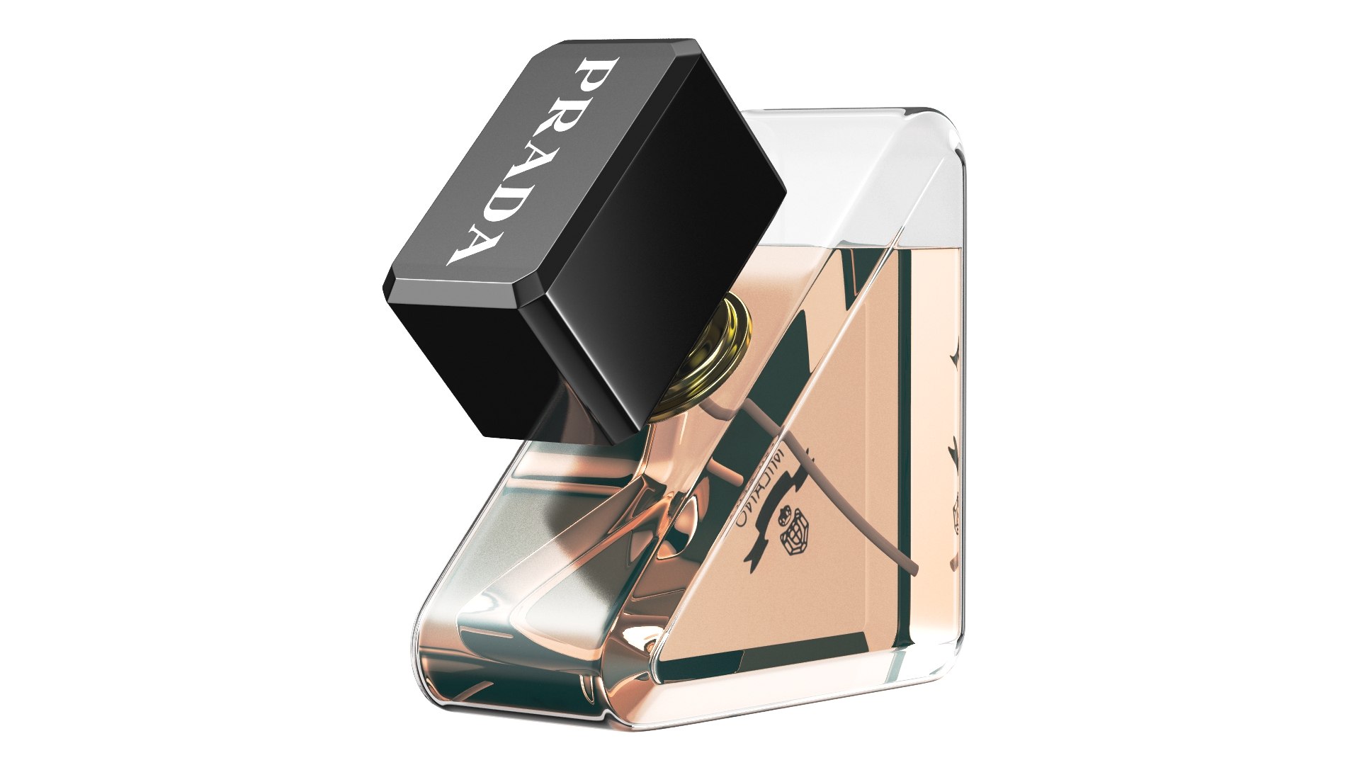 3D Two Detailed Women Perfume Bottles - TurboSquid 2141378