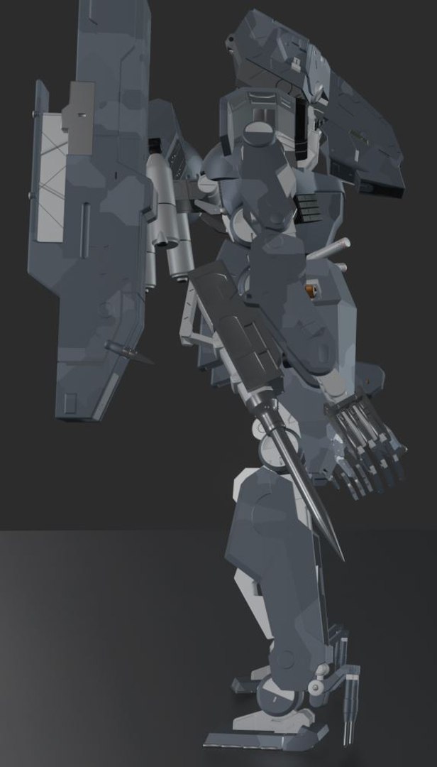 Blender Metal Gear Sahelanthropus Model TurboSquid 1610940