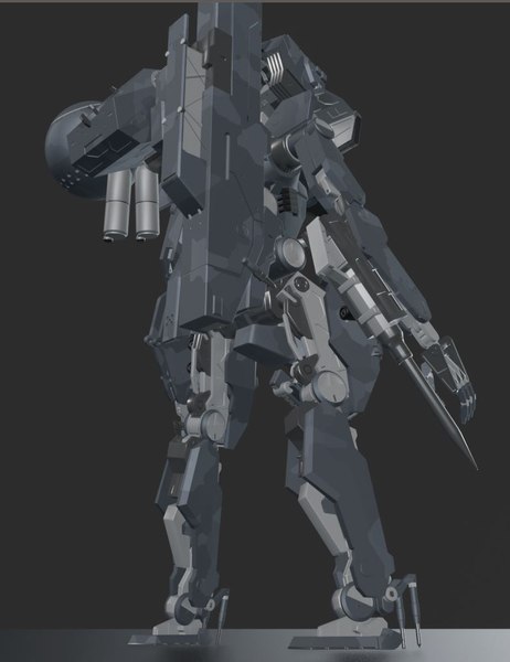 Blender metal gear sahelanthropus model - TurboSquid 1610940