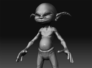 3d model pixie body