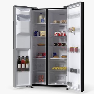 Large Kitchen Refrigerator with Food Storage Appliance