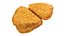 Chicken cutlets in breadcrumbs with packaging