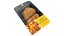 Chicken cutlets in breadcrumbs with packaging