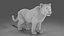 Fur Jaguar V2 Rigged  Animation in Blender - Unity
