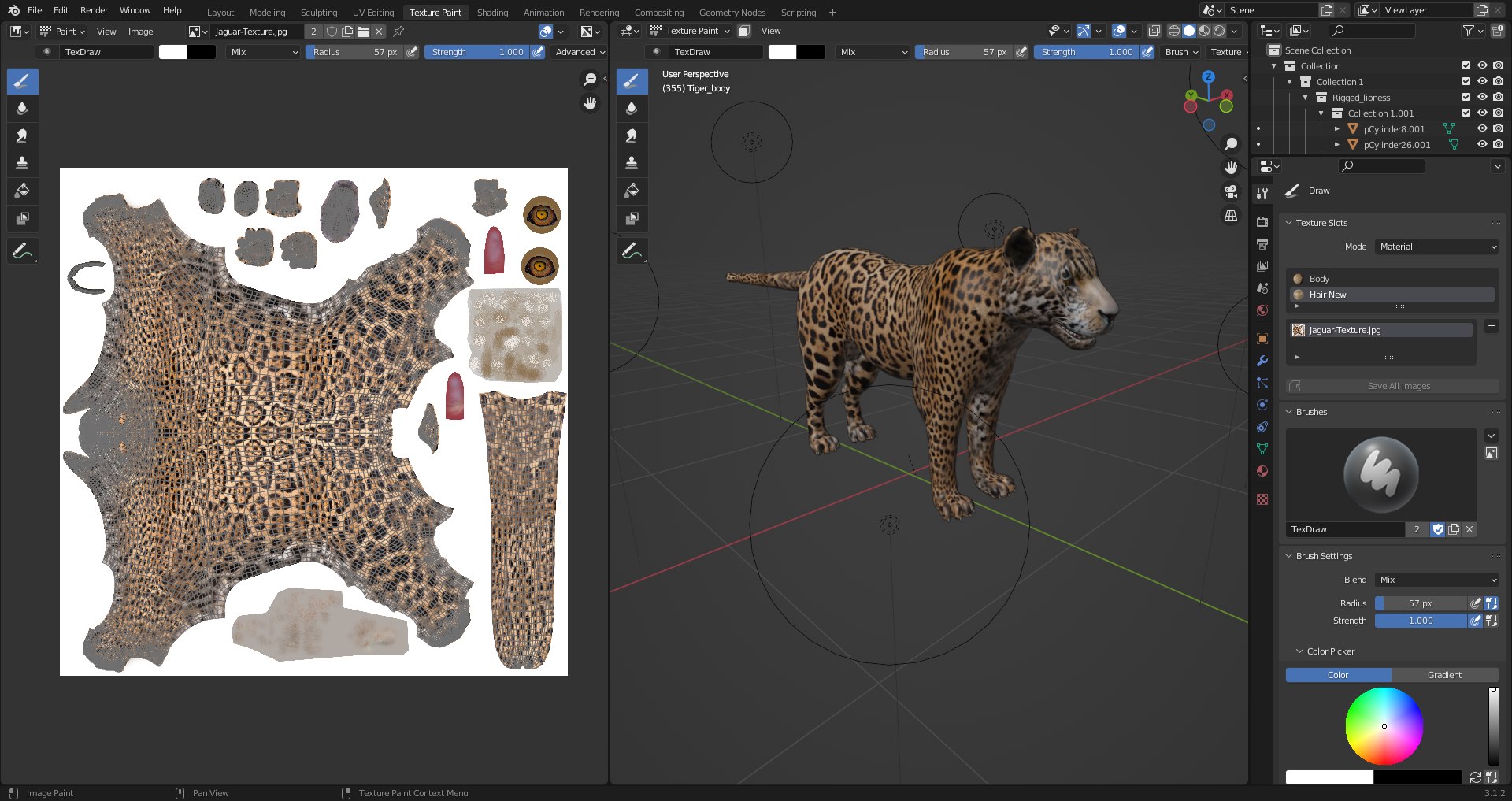 Fur Jaguar V2 Rigged  Animation in Blender - Unity model https://p.turbosquid.com/ts-thumb/hl/aAIVWw/N7/lioness8/png/1688566049/1920x1080/fit_q87/65483b0b2a3eb5baa6c3c5f94ba2869712f7dd9a/lioness8.jpg