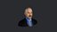 John Locke de Lost: busto realista listo modelo 3d