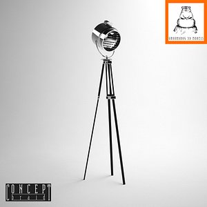 Groundhog 3D Models | Braid Concept Spot Light lamp