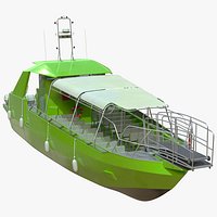 Excursion Boat Green