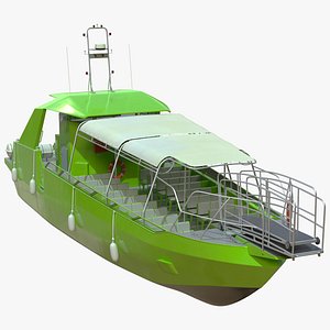 Excursion Boat Green