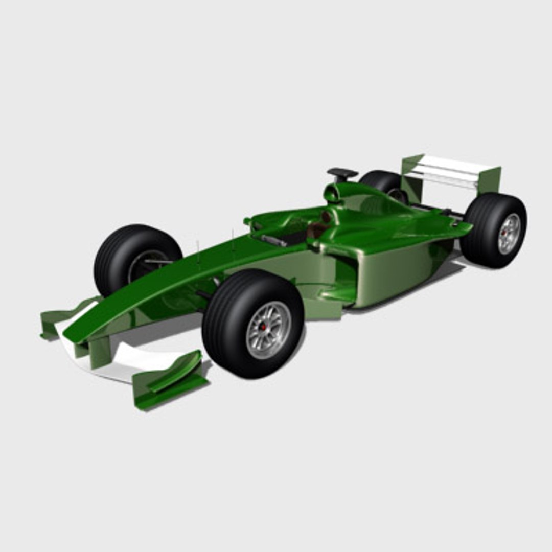 Realistic Formula 3d Model