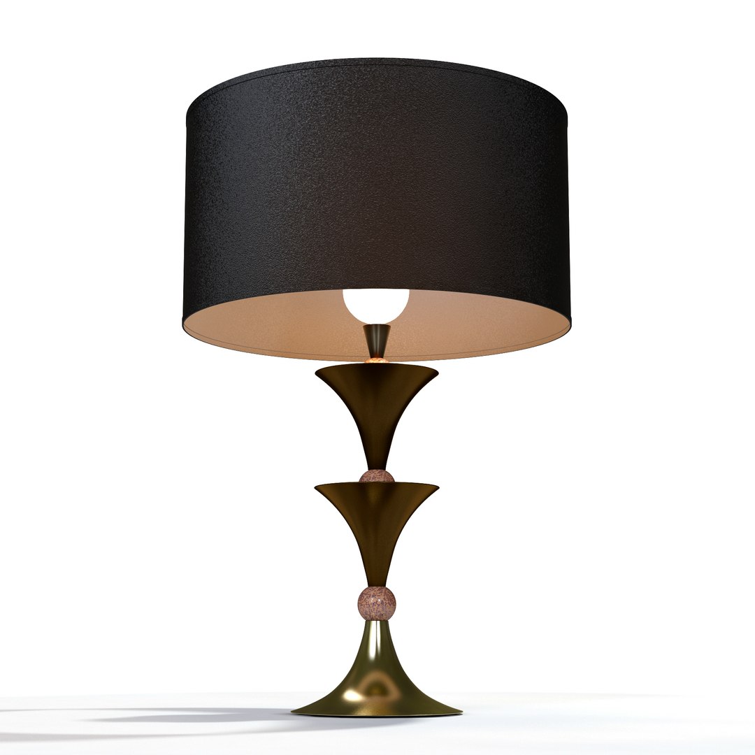 3D Model Bronze Lamp - TurboSquid 1298016